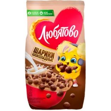 Завтрак Любятово готовые шарики шоколадные 200г в магазинах Магнит