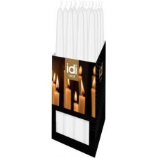 Свеча Оптпромторг античная малая неароматизированная белая в магазинах Магнит