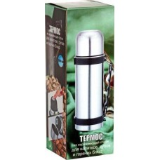 Термос из нержавеющей стали с ручкой 1л в магазинах Магнит