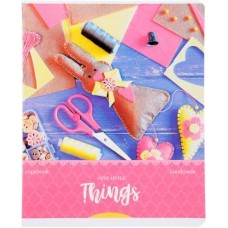 Тетрадь ArtSpace Handmade hearts А5 клетка скрепка 96л в магазинах Магнит