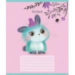 Тетрадь ПЗБМ Шмяк клетка А5 12 листов скрепка картон Тетрадь ПЗБМ Шмяк клетка А5 12 листов скрепка картон