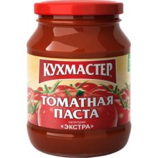 Паста томатная Кухмастер 270г в магазинах Магнит
