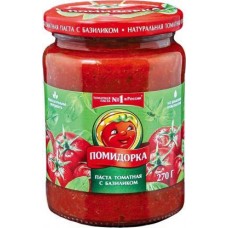 Паста томатная Помидорка с базиликом 270г в магазинах Магнит
