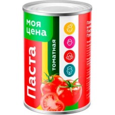 Томатная паста Моя цена 380г в магазинах Магнит
