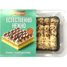 Мини-торт Тирольские пирожные Тирамису с кофейным кремом 250г в магазинах Магнит