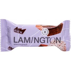 PROTEIN REX Пирожное протеиновое Ламингтон шоколадный 50г в магазинах Магнит