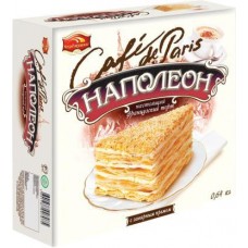 Торт Черемушки Наполеон Cafe de Paris 640г в магазинах Магнит