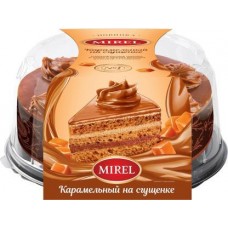 Торт Mirel Карамельный на сгущенке 700г в магазинах Магнит