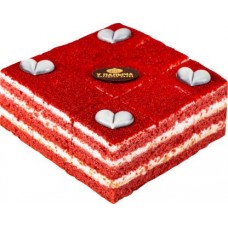 Торт У Палыча Красный бархат 450г в магазинах Магнит