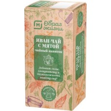 Чай черный Магнит образ жизни Иван-чай с мятой 20пак в магазинах Магнит