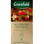 Чай травяной Greenfield Wildberry Rooibus 25пак Чай травяной Greenfield Wildberry Rooibus 25пак