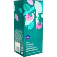 Чайный напиток Floris Мята и чабрец 25 пакетиков 37.5г в магазинах Магнит
