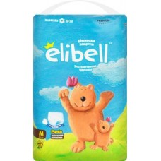 Подгузники-трусики Elibell Premium M 6-11кг 52шт в магазинах Магнит