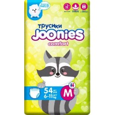 Подгузники-трусики Joonies Comfort размер M 6-11 кг 54шт в магазинах Магнит