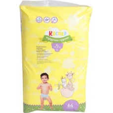 Подгузники-трусики Каспер 6 XL 15-30кг 64шт в магазинах Магнит
