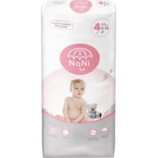 Подгузники-трусики Nani 4L 9-14кг 44шт в магазинах Магнит