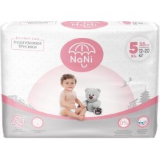 Подгузники-трусики Nani 5XL 12-20кг 38шт в магазинах Магнит