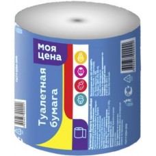 Туалетная бумага Моя цена 1 слой 1 рулон в магазинах Магнит