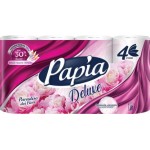 Туалетная бумага Papia Deluxe Paradiso Fiori 4 слоя 8 рулонов