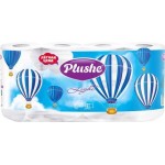 Туалетная бумага Plushe Light Белая 2 слоя 8 рулонов