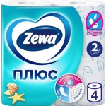 Туалетная бумага Zewa Плюс Свежесть Океана 2 слоя 4 рулона