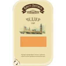 Сыр Брест-Литовск Чеддер 45% 130г в магазинах Магнит