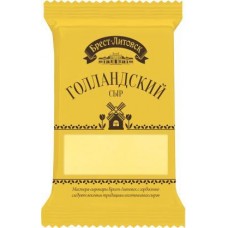 Сыр Брест-Литовск Голландский 45% 200г в магазинах Магнит