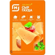 Сыр Гауда Магнит нарезка 45% 150г в магазинах Магнит
