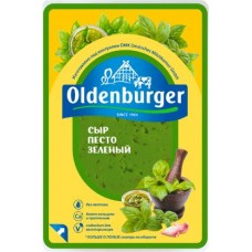 Сыр Oldenburger Песто зеленый нарезка 50% 125г в магазинах Магнит
