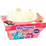 Творог детский Растишка Клубника-Банан с печеньем 3.5% 108г