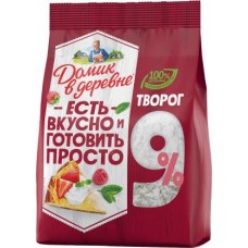 Творог Домик в деревне рассыпчатый 9% 435г в магазинах Магнит