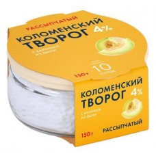 Творог Коломенский Дыня 4% 150г в магазинах Магнит