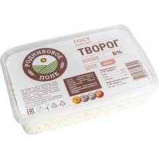 Творог Родниковое поле 5% 500г в магазинах Магнит
