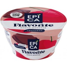 Десерт Epica Flavorite творожный вишня шоколад 8.1% 130г в магазинах Магнит
