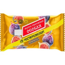 Масса РостАгроЭкспорт творожная особая инжир 23% 180г в магазинах Магнит