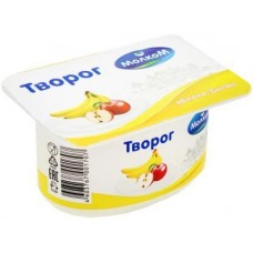 Творог Молком Мягкий Яблоко банан 125г в магазинах Магнит