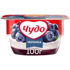 Творожок Чудо Черника 4.2% 100г в магазинах Магнит