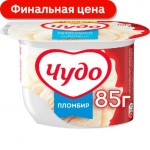 Творожок Чудо Воздушный со вкусом пломбира 5.8% 85г Творожок Чудо Воздушный со вкусом пломбира 5.8% 85г