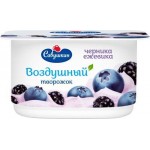 Творожок Савушкин Взбитый Черника-ежевика 3.5% 100г