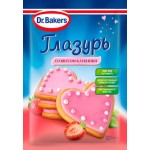 Глазурь Dr. Bakers со вкусом клубники 90г