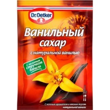 Сахар Dr.Oetker с натуральной ванилью 15г в магазинах Магнит