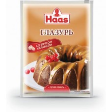 Смесь Haas для приготовления Вишневой глазури 75г в магазинах Магнит