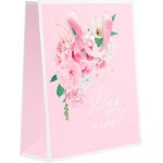 Пакет Пакетико подарочный матовая ламинация M ПДЛ W 22.7*18*10см в ассортименте