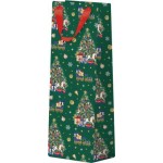 Пакет Пакетико Страна чудес для бутылок 12x38x10см BLP