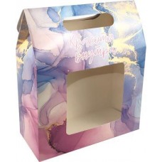 Подарочная коробка женская 26*12*32см в магазинах Магнит