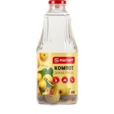 Компот Магнит из груши-дички 1л в магазинах Магнит