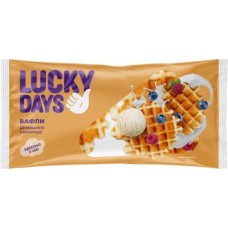 Вафли Lucky Days Домашние 150г в магазинах Магнит