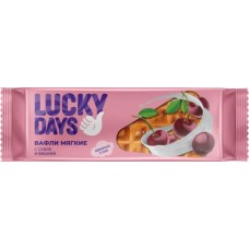 Вафли Lucky Days мягкое суфле 122г в магазинах Магнит
