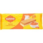 Вафли Яшкино с вареной сгущенкой 300г