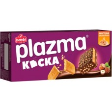 Вафля Plazma Kocka орех и шоколад 135г в магазинах Магнит